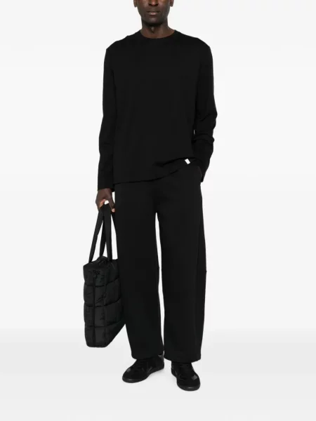 Lung tricou Woc negru