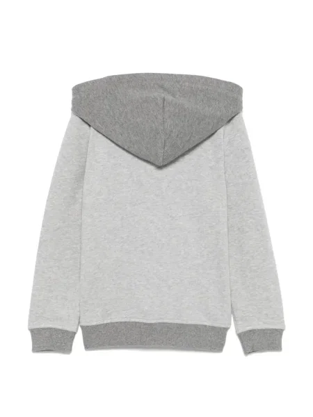 Bluza z kapturem dziecięca Tommy Hilfiger szara