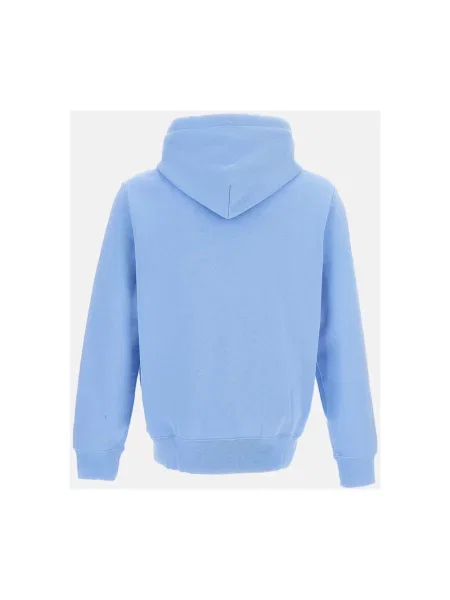 Bluza z kapturem Polo Ralph Lauren z kapturem niebieska