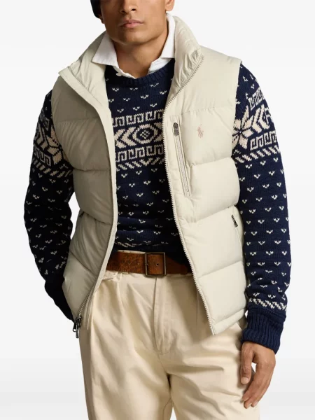Cu centură curea Polo Ralph Lauren tricotate cu dungi albastru