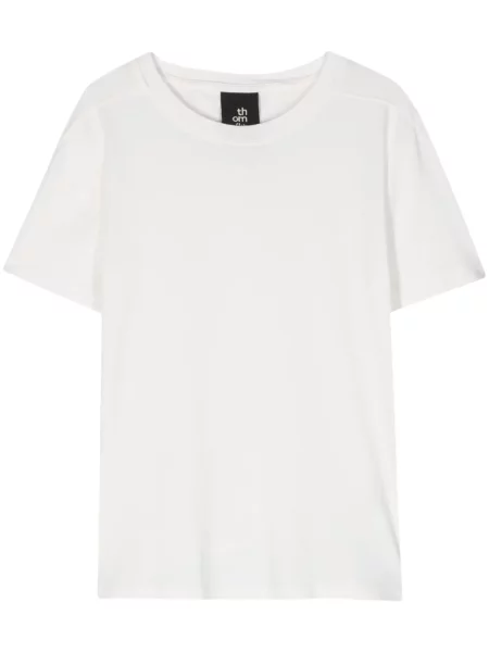 Tricou Thom Krom tricotate alb