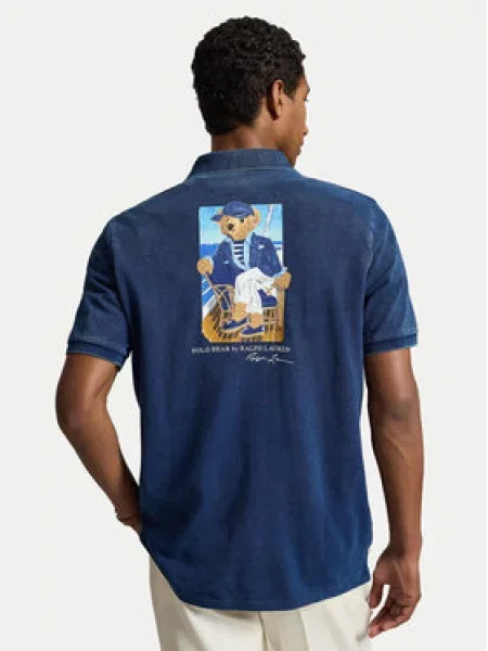 Polo Ralph Lauren Polo majica Mornarsko modra