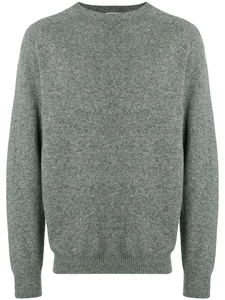 Hanorac crewneck Sunspel gri
