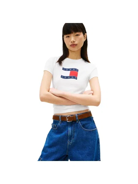 Tricou Tommy Hilfiger alb