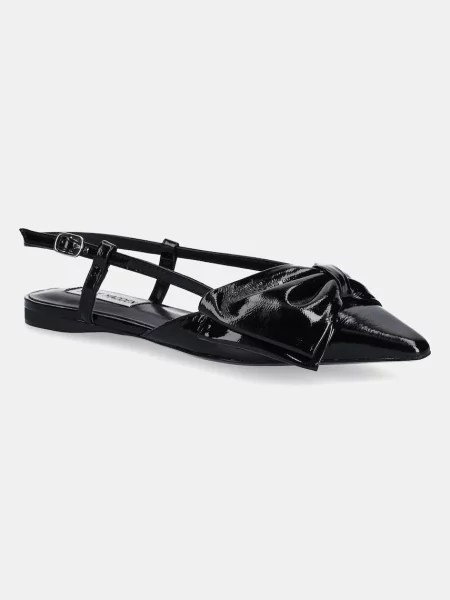 Steve Madden balerini de piele Dazzled cu deschis negru