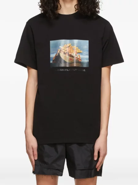 Tricou 424 cu imagine negru