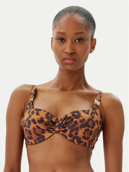 Chantelle Góra od bikini Sauvage brązowy