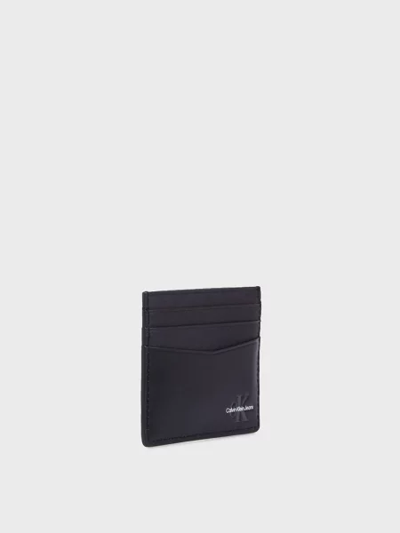 Кожаный кошелек Calvin Klein Jeans черный