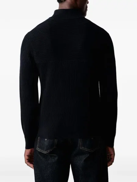 Sweter Armani Exchange niebieski