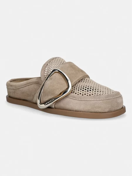 Inuikii natikači Mule Patchwork bež