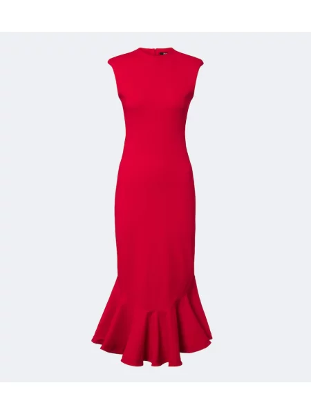 Rochie de cocktail Jacquemus roșu