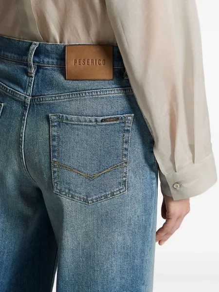 Blugi Peserico cu 5 buzunare albastru