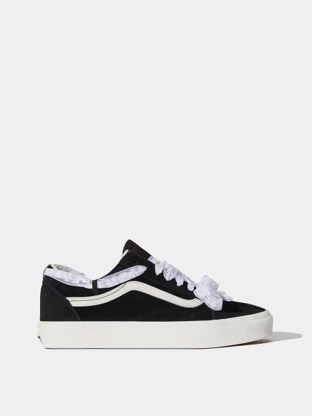 Замшеві Кеди низькі Vans OLD SKOOL чорний