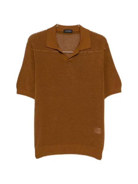 Tricou Tagliatore tricotate maro