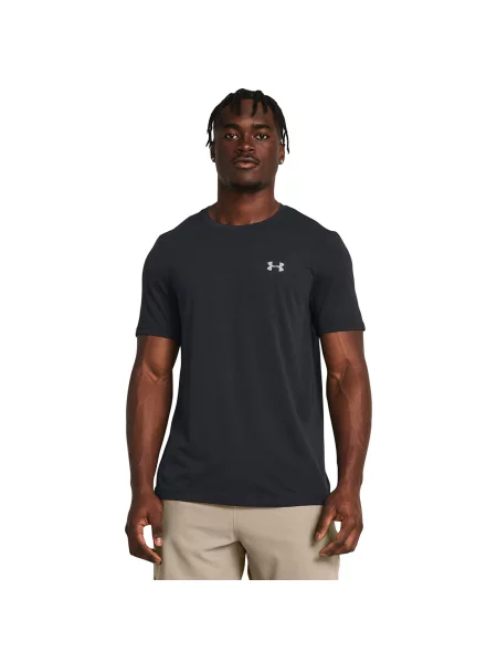 Bezešvé tričko Under Armour černé