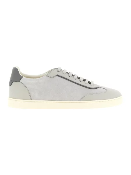 Sneakersy Brunello Cucinelli zamszowe szare