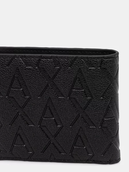 Armani Exchange portfel czarny