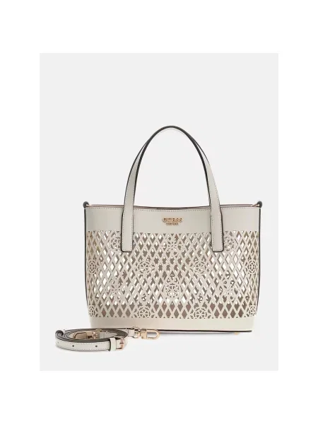 Shopper kabelka Guess biela