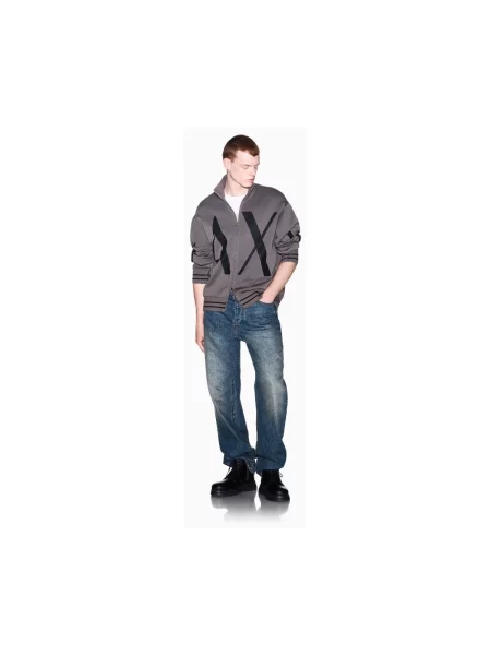 Geacă Armani Exchange maro