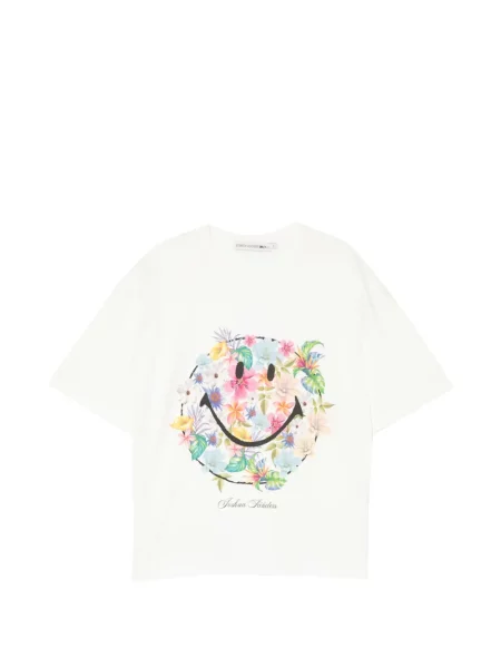 Тениска Joshua Sanders на цветя бяло