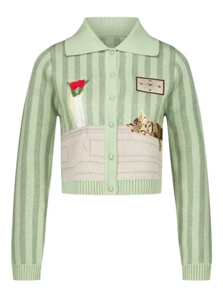 Kardigan House Of Sunny zielony