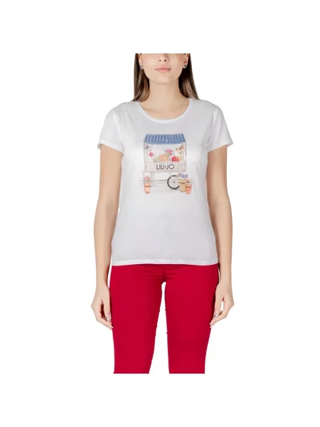 Koszulka Liu Jo biała