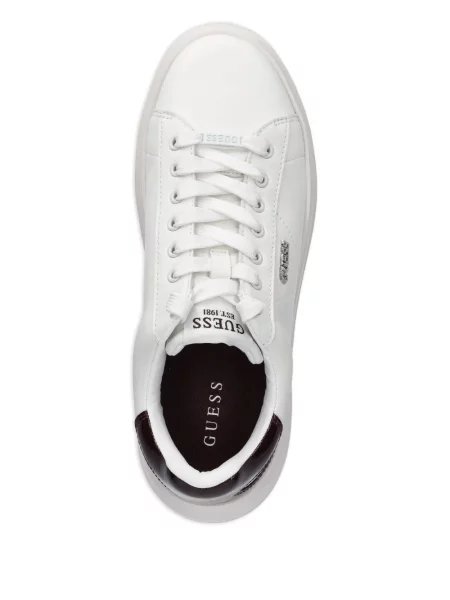 Fűzős csipkés sneaker Guess fehér
