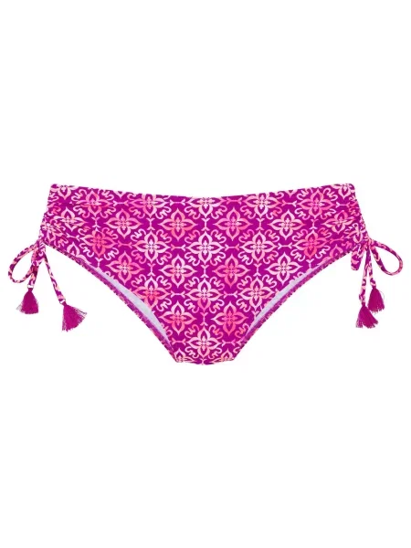 VIVANCE by LASCANA Slip costum de baie fucsia / roșu pastel / murdar alb