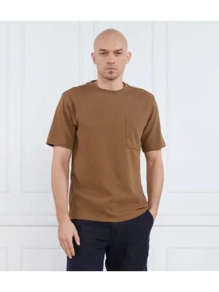 BOSS ORANGE Tricou Tempestoshort | Relaxed fit portocaliu