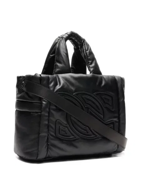 Matlasat geantă shopper Casadei negru