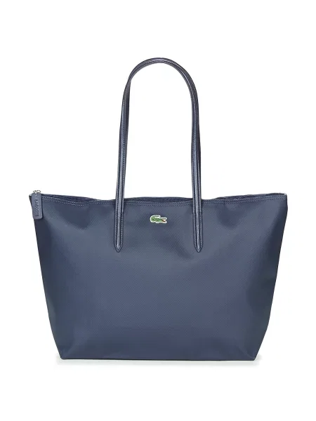 Shopper kabelka Lacoste modrá