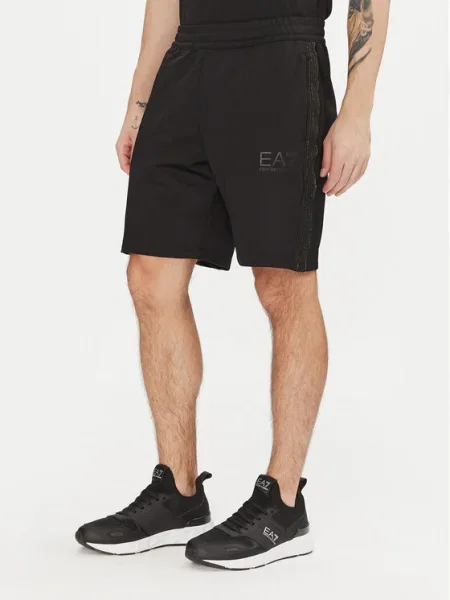 Emporio Armani Sport rövidnadrág fekete