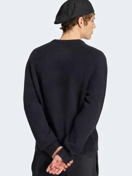 Adidas Pulover Trefoil Essentials negru