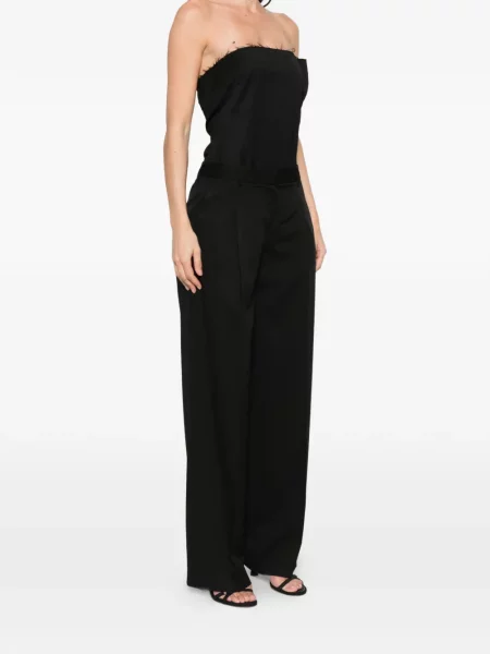 Spodnie Cellar Door plisowane czarne