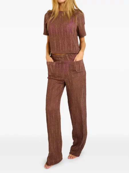 Pantaloni Banana Moon maro