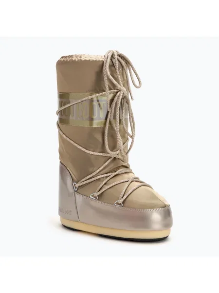 MOON BOOT Snehule ICON GLANCE tmavošedá / sivobéžová sivá