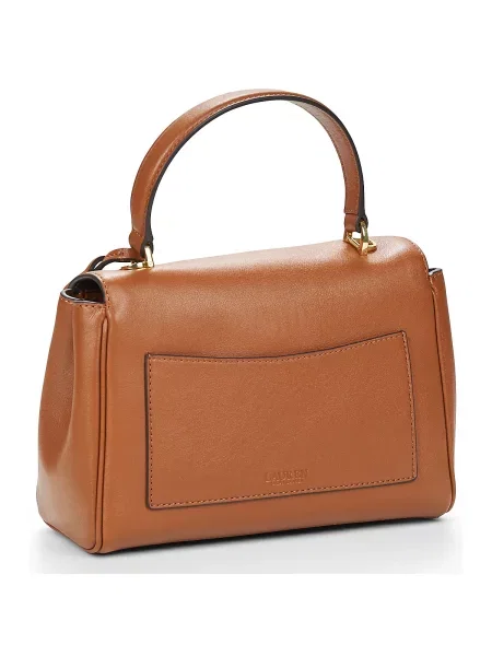 Kabelka LAUREN RALPH LAUREN hnědá