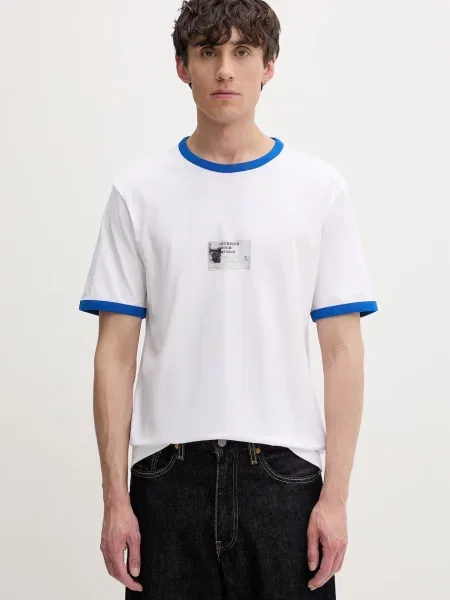 HUGO Blue T-shirt Nurangler biała