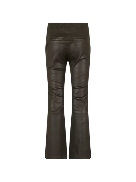 Pantaloni Arma din piele verde