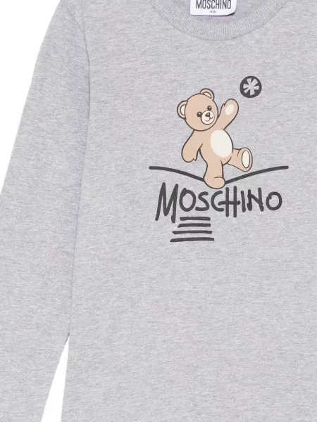 Koszulka dziecięca Moschino szara