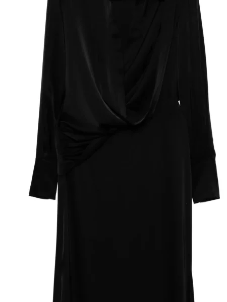 Odgovarati maksi maksi haljina Isabel Sanchis crna