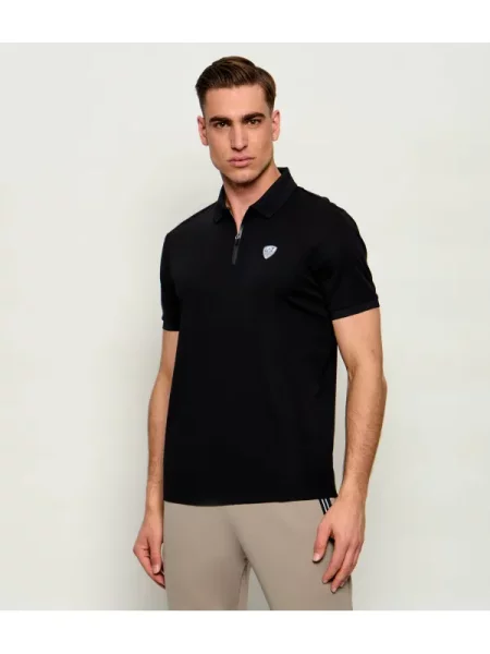 Tricou polo Ea7 negru