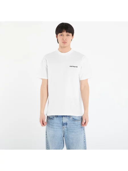 Тениска Carhartt Wip бяло