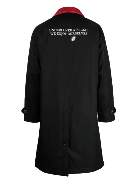 Raštuota parka Undercover juoda