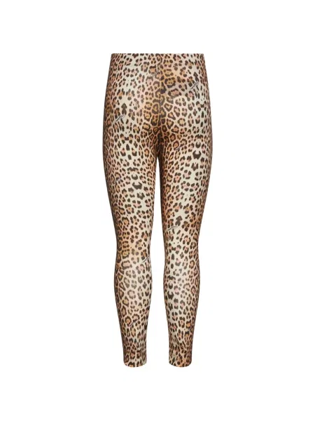 Legginsy dziecięce Roberto Cavalli brązowe
