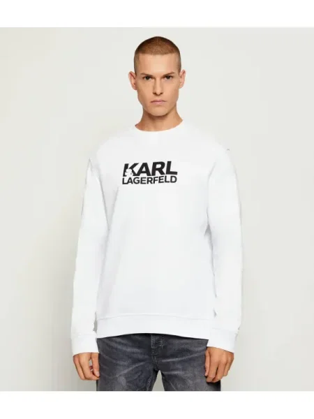 Karl Lagerfeld Hanorac alb