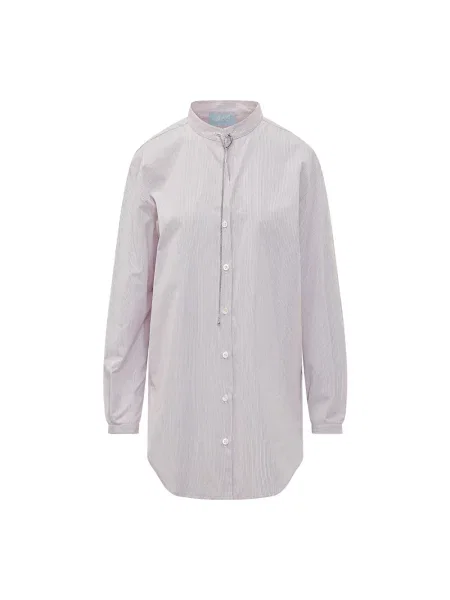 Długa koszula z długim rękawem Seafarer z długim rękawem różowa