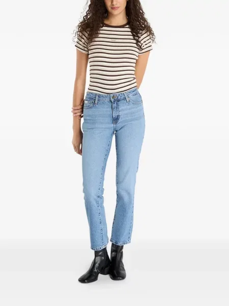 Blugi Guess cu autograf albastru