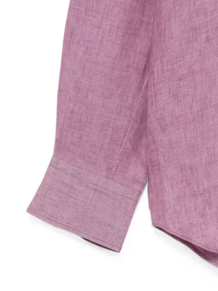 Cămașă Zegna de in roz