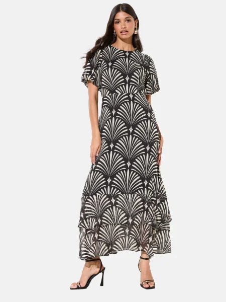 Friends Like These Rochie gri deschis negru